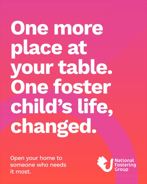 National Fostering Group ad: Foster with us