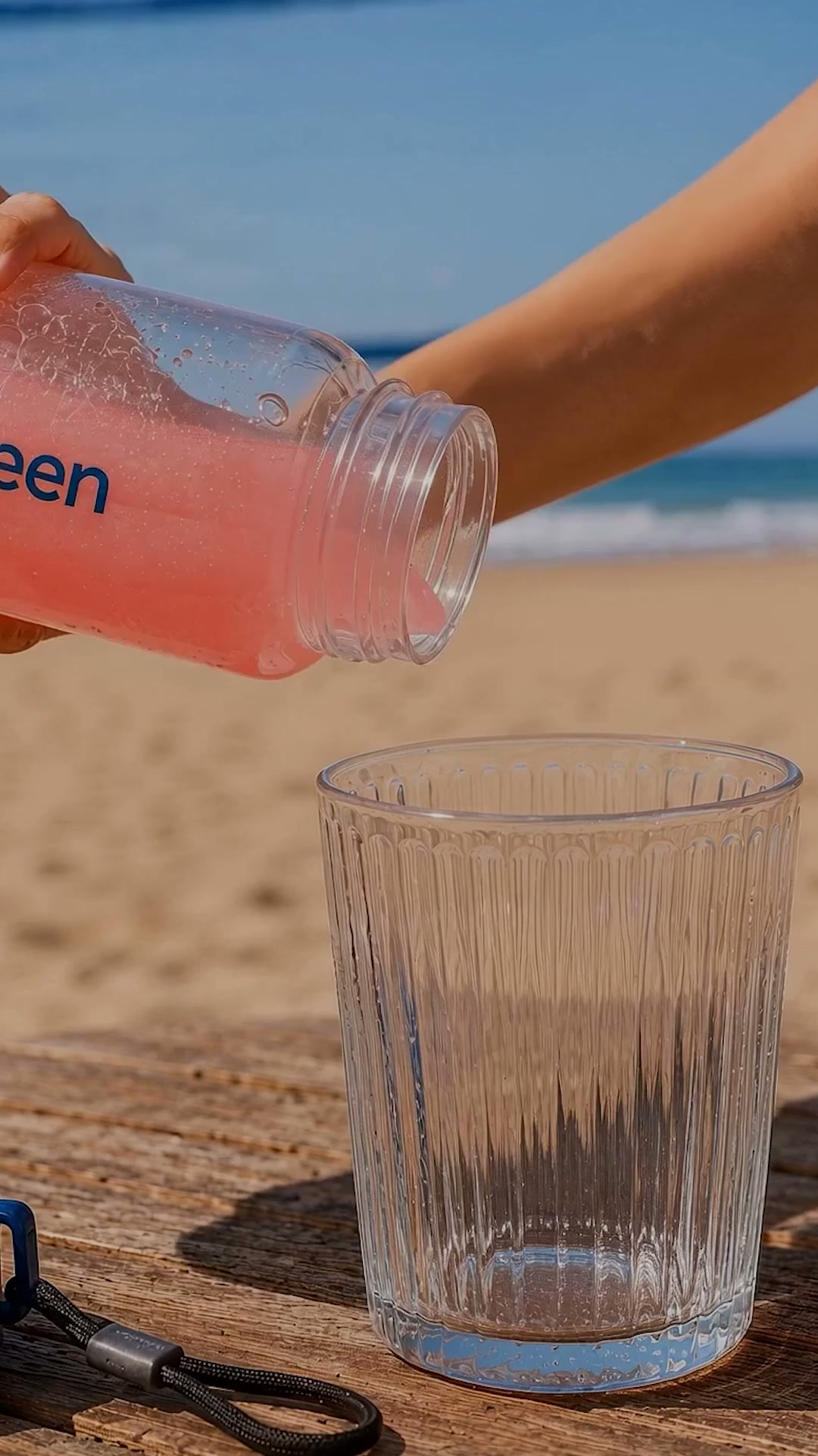 mindbodygreen ad: Your protein just got a glow-up. 💧