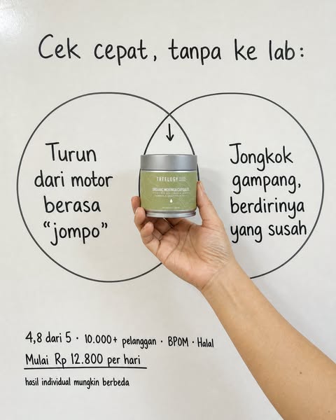 Treelogy ad: Sendi sakit setiap pagi? Tubuh Anda butuh ini