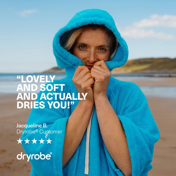 dryrobe ad: Built For The Shore
