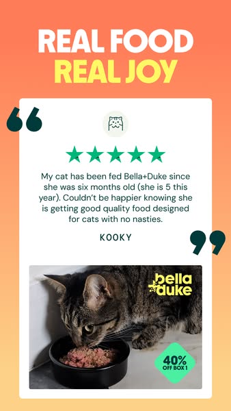 Bella+Duke ad: Get 40% off your first box