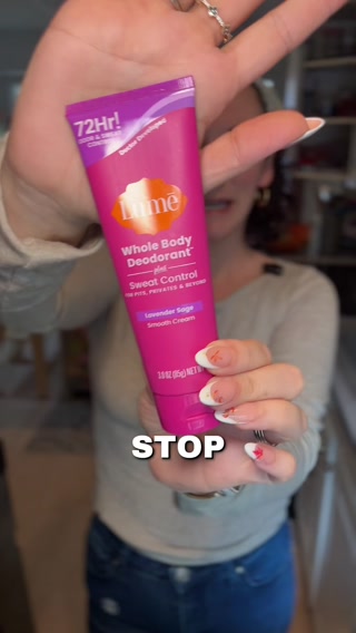 Lume Deodorant ad: For Boobs That Run Hot