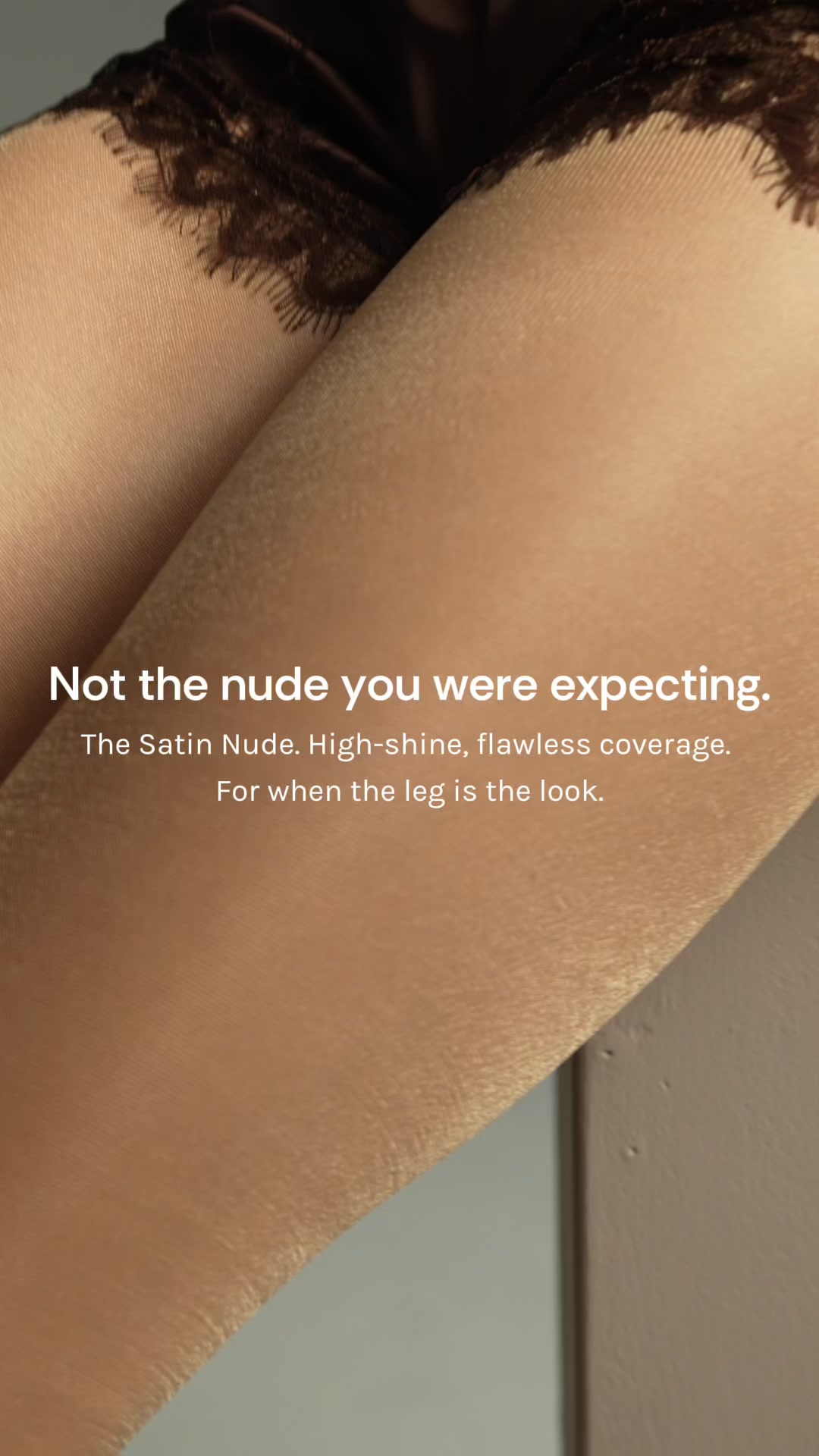 Heist Studios ad: Introducing The Satin Nude