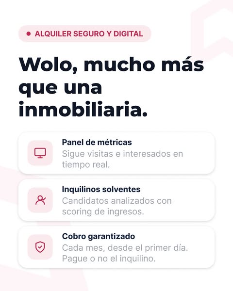 Wolo ad: 🤝 Tu piso alquilado en 9 días