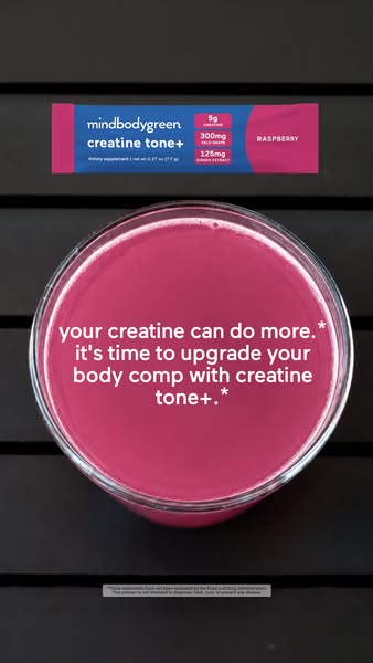 mindbodygreen ad: It’s here: creatine tone+, our newest strength-and-metabolism formula.*