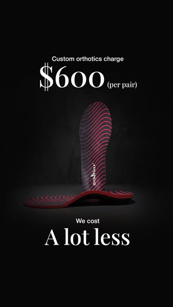 OrthoFlexx ad: Arch Support That Doesn't Collapse