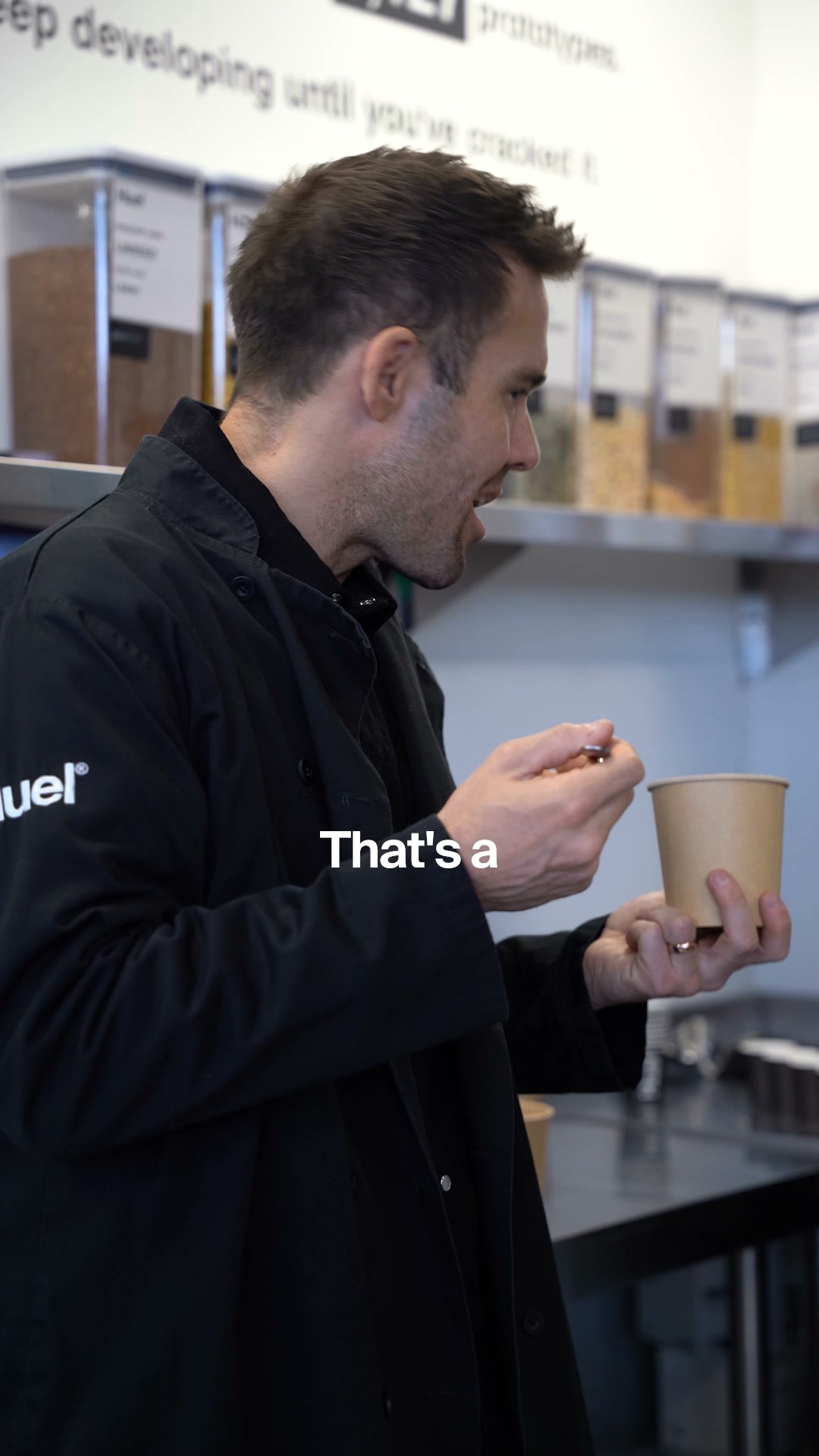 Huel ad: Stop Snacking at 3pm