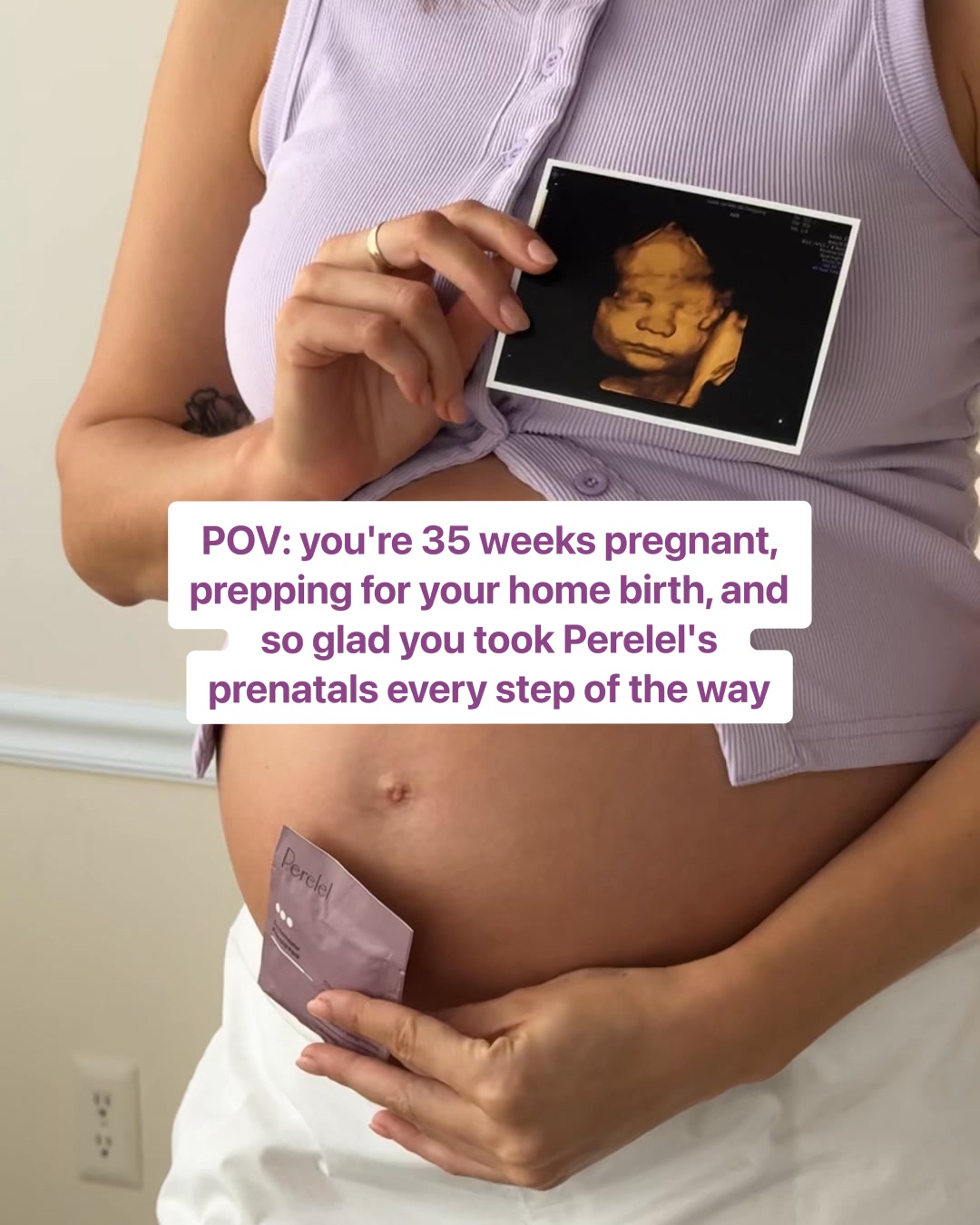 Perelel ad: Prenatals Without the Junk