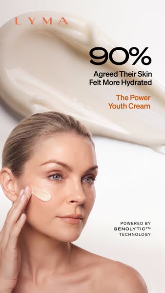 LYMA ad: The LYMA Power Youth Cream