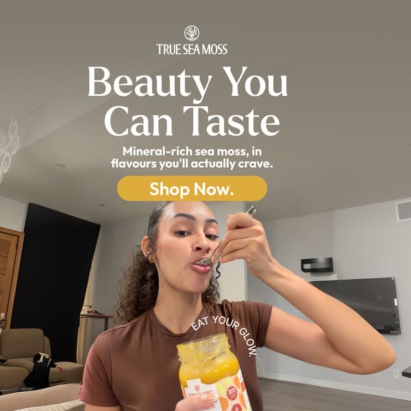 True Sea Moss Health ad: Nature's Finest Superfood: Up to 40% Off + Free Gift