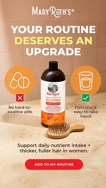 MaryRuth's ad: The “Viral” Vitamin for Hair Growth