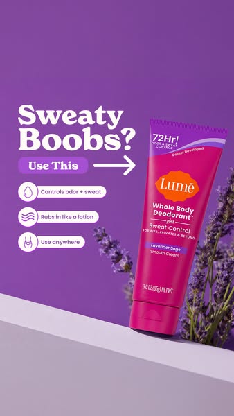 Lume Deodorant ad: Save over 30% + 2 FREE Items