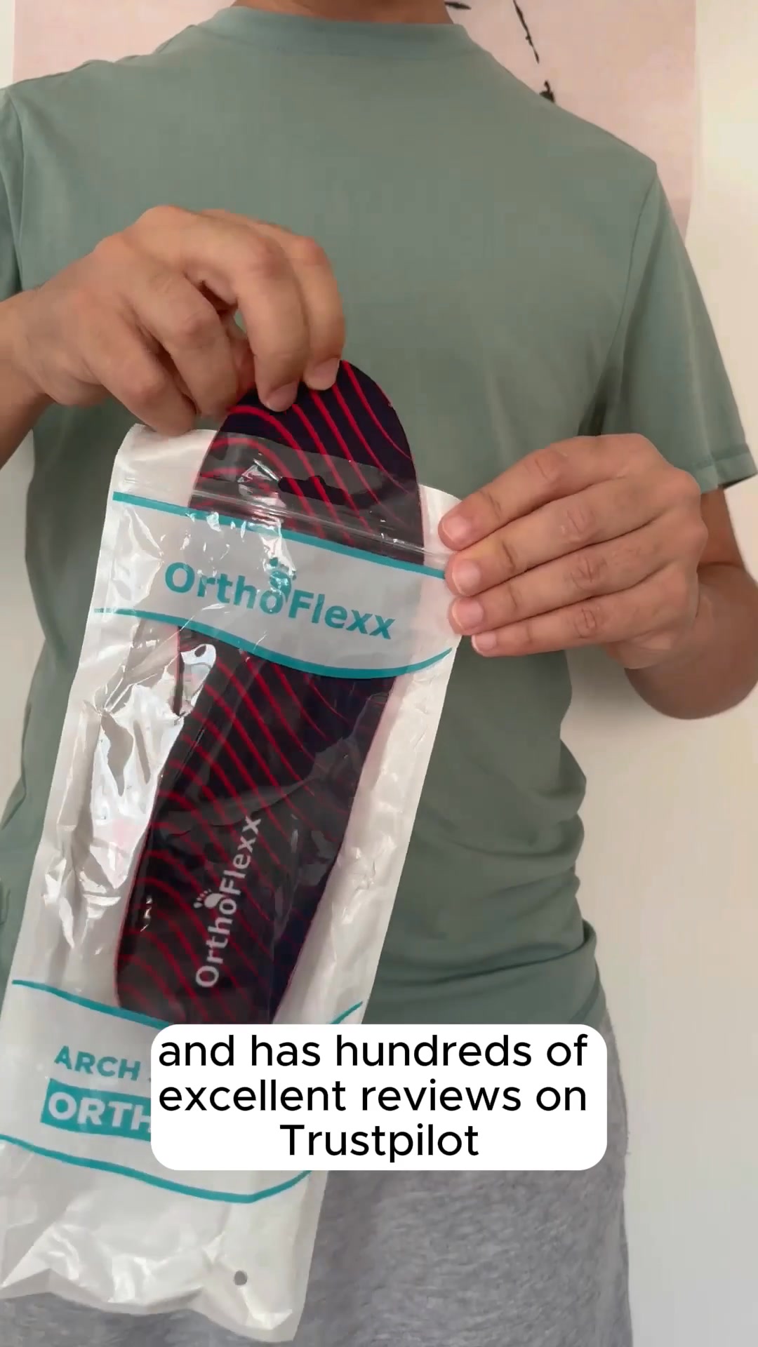 OrthoFlexx ad: Arch Support That Doesn't Collapse