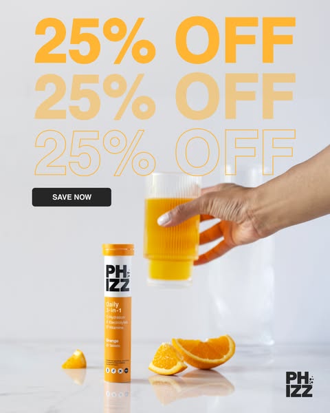 Phizz ad: FREE DELIVERY WITH YOUR ORDER 🚚