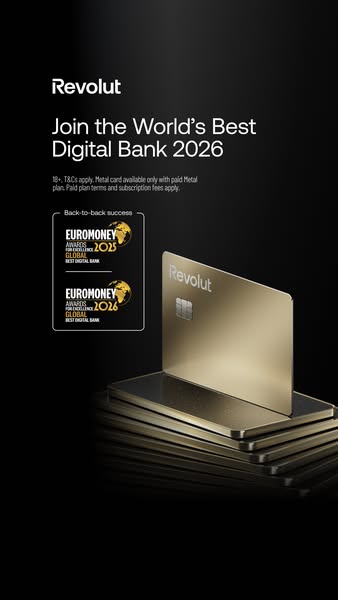 Revolut ad: Get your special edition card