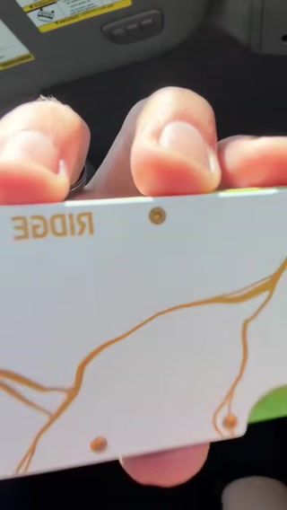 The Ridge ad: Upgrade Your Wallet
