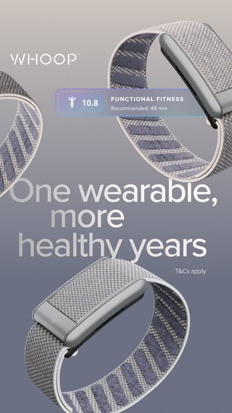 WHOOP ad: Start building better health