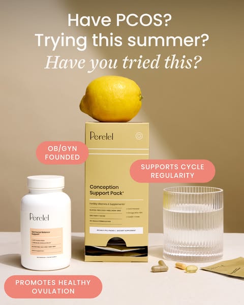 Perelel ad: TTC with PCOS? Start Here.