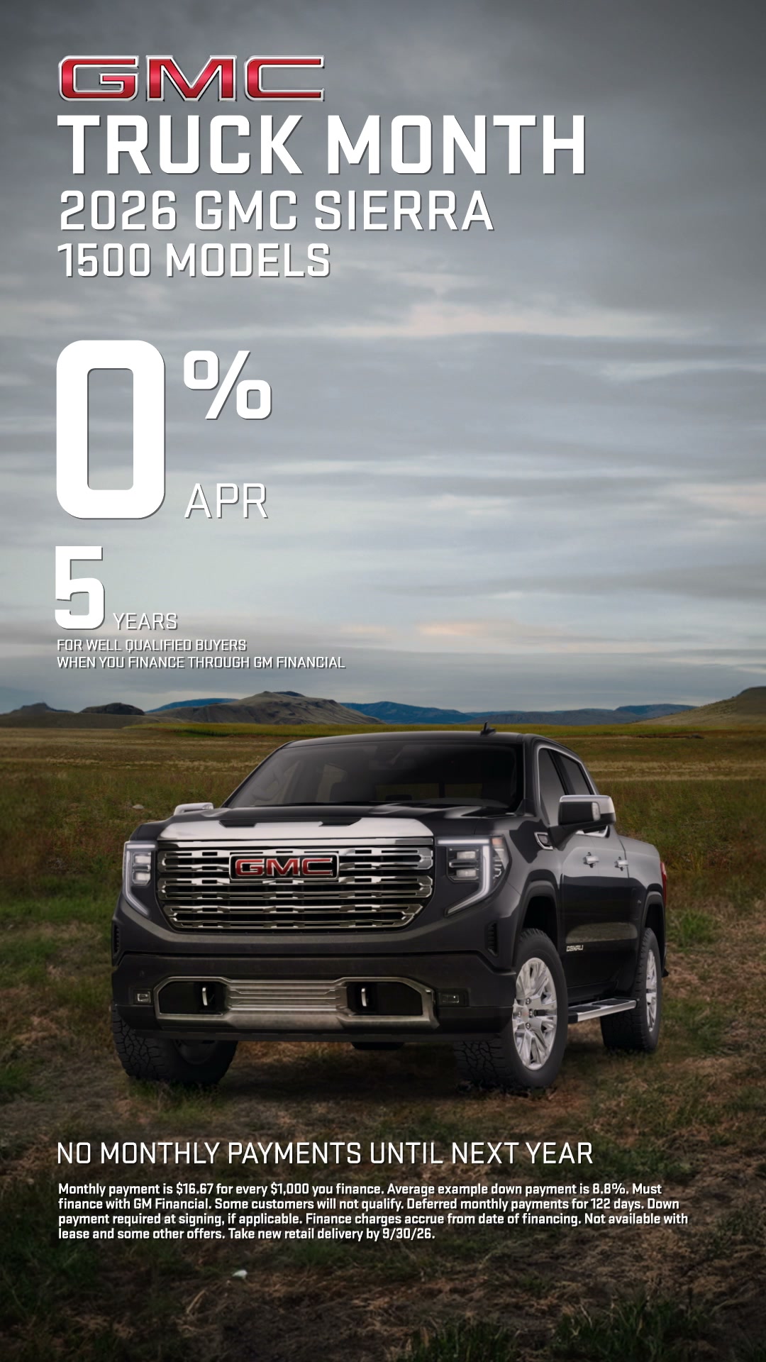 GMC ad: Explore GMC Sierra 1500