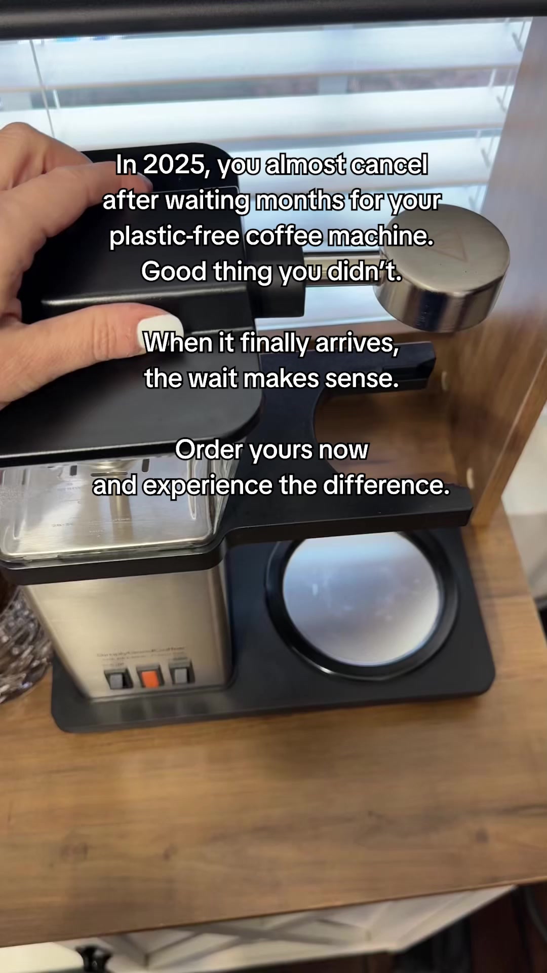 Simply Good Coffee ad: 100% Plastic-Free Brewing!
