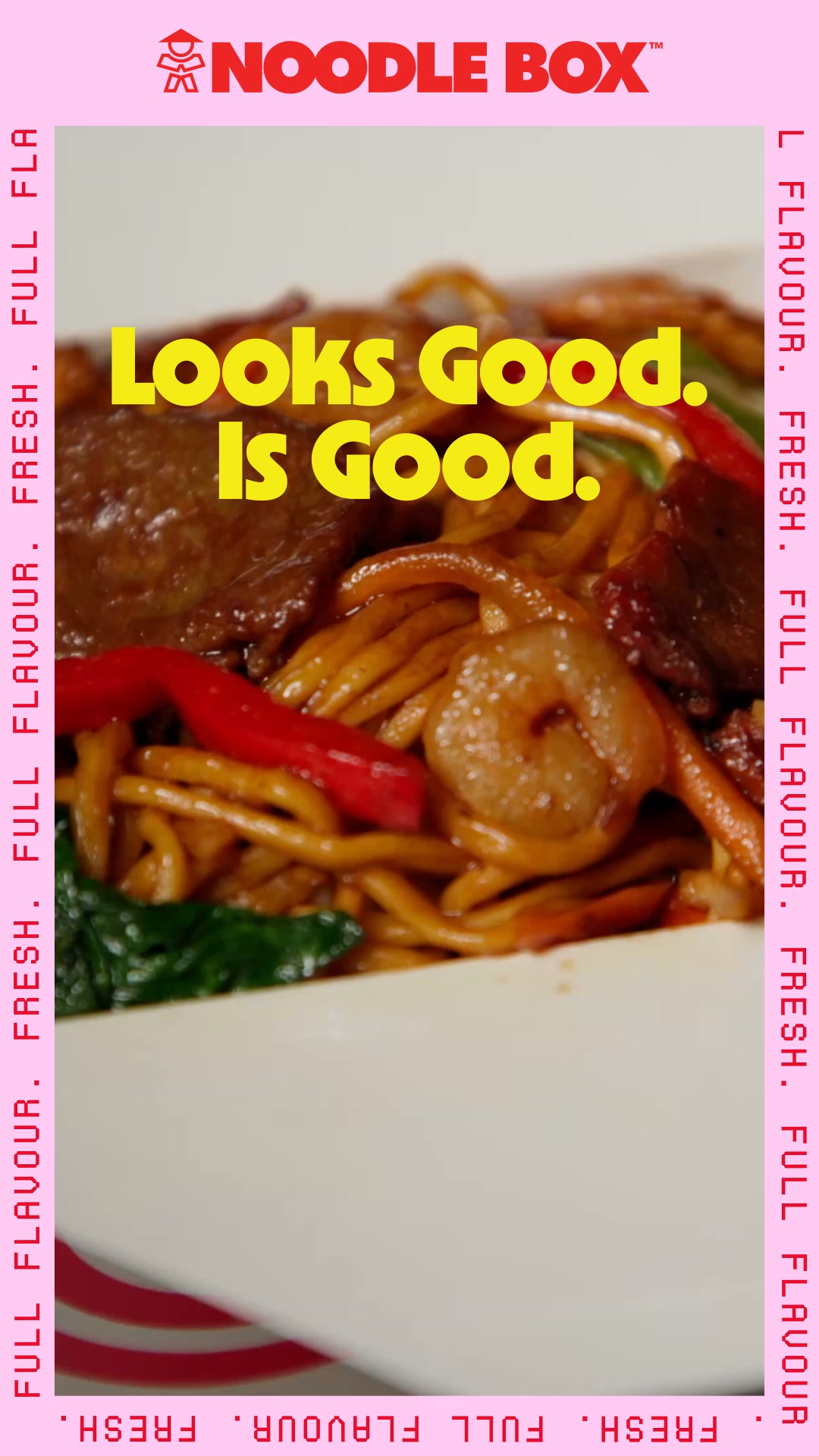 Noodle Box ad: Made For You