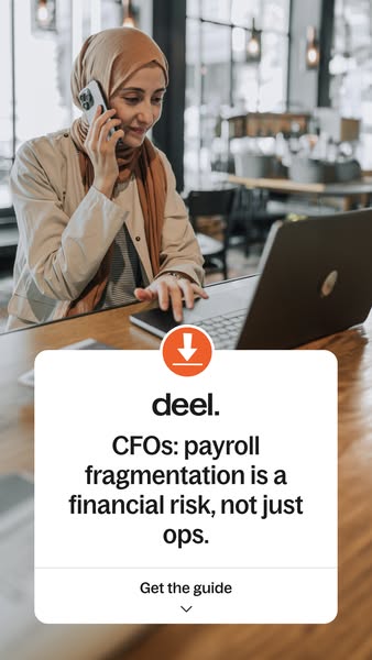 Deel ad: The enterprise buyer's guide to global payroll