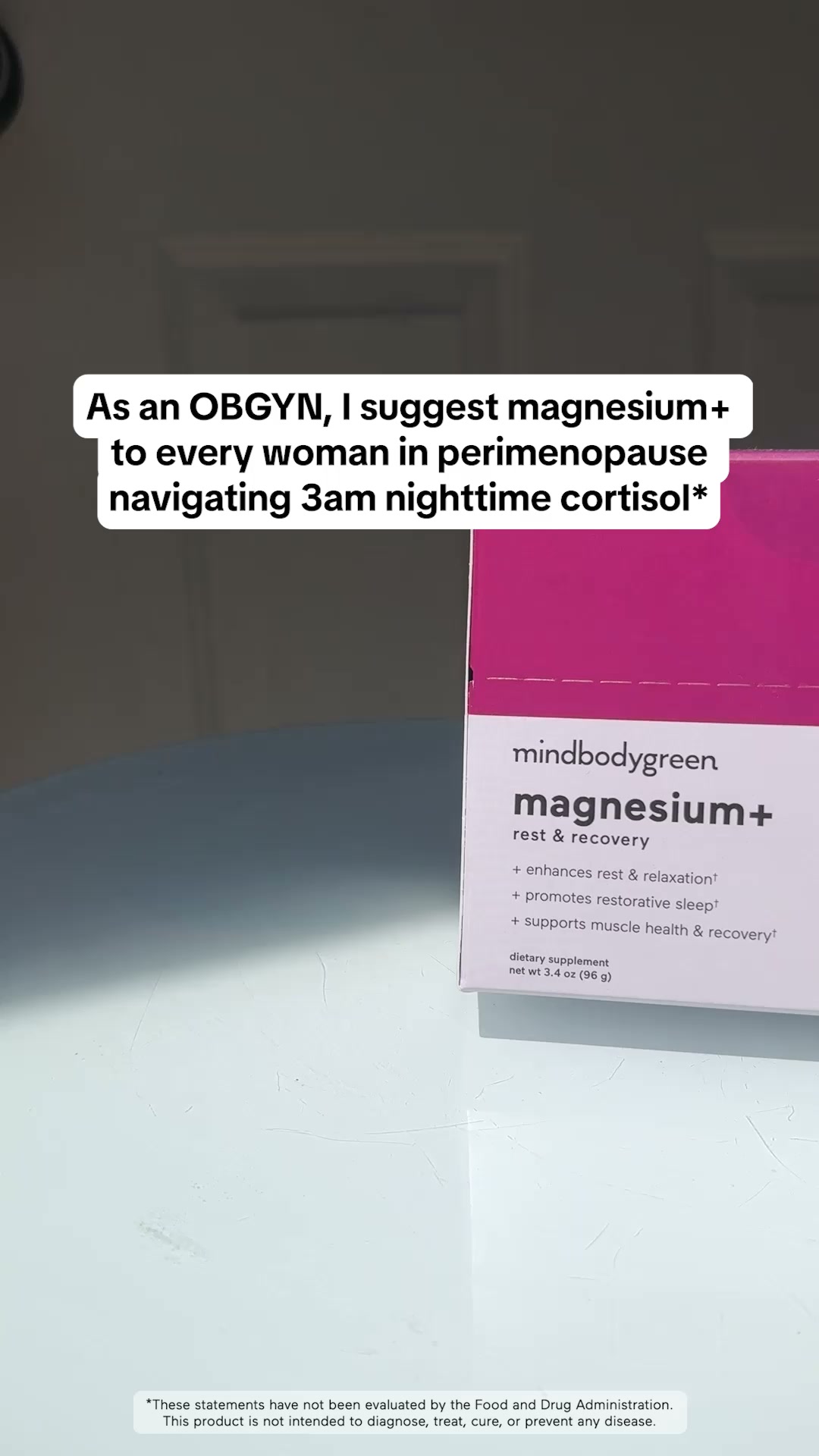 mindbodygreen ad: 69% of women do not get enough of the RIGHT magnesium in their diet.*