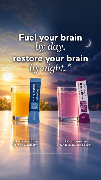 mindbodygreen ad: Brain fog? Lifted.* 🧠