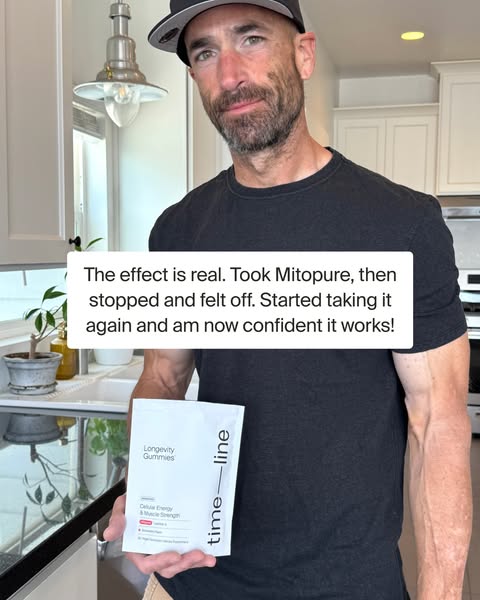 Timeline Longevity ad: No Other Supplement Does This