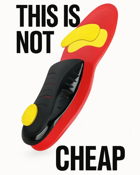 OrthoFlexx ad: Arch Support That Doesn't Collapse