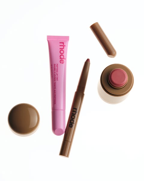 rhode ad: hybrid makeup