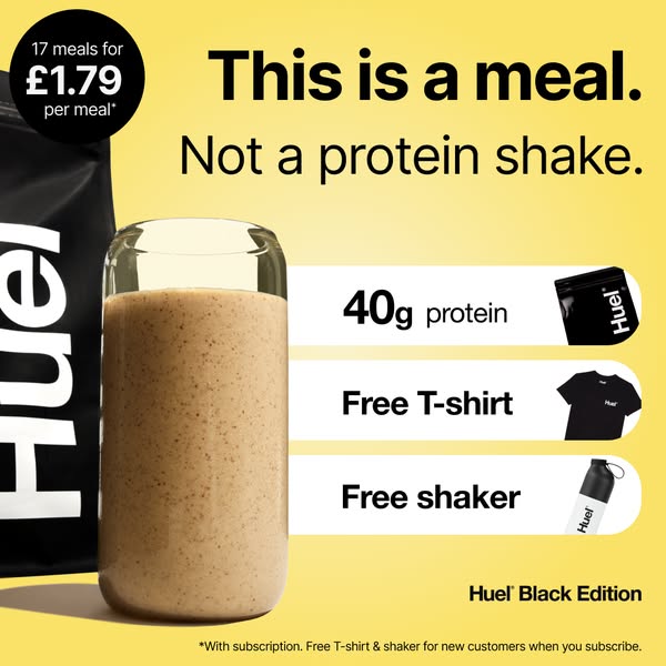 Huel ad: Find out why it's our most popular flavour