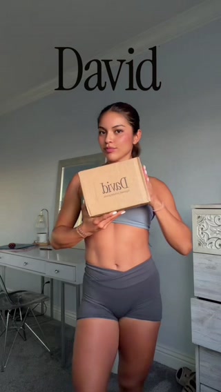 David Protein ad: 28g Protein. 150 Calories. 0g Sugar.
