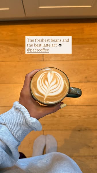 Pact Coffee ad: Freshly roasted to order ☕