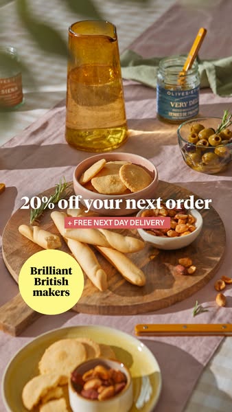 Bloom & Wild ad: 20% off your next order