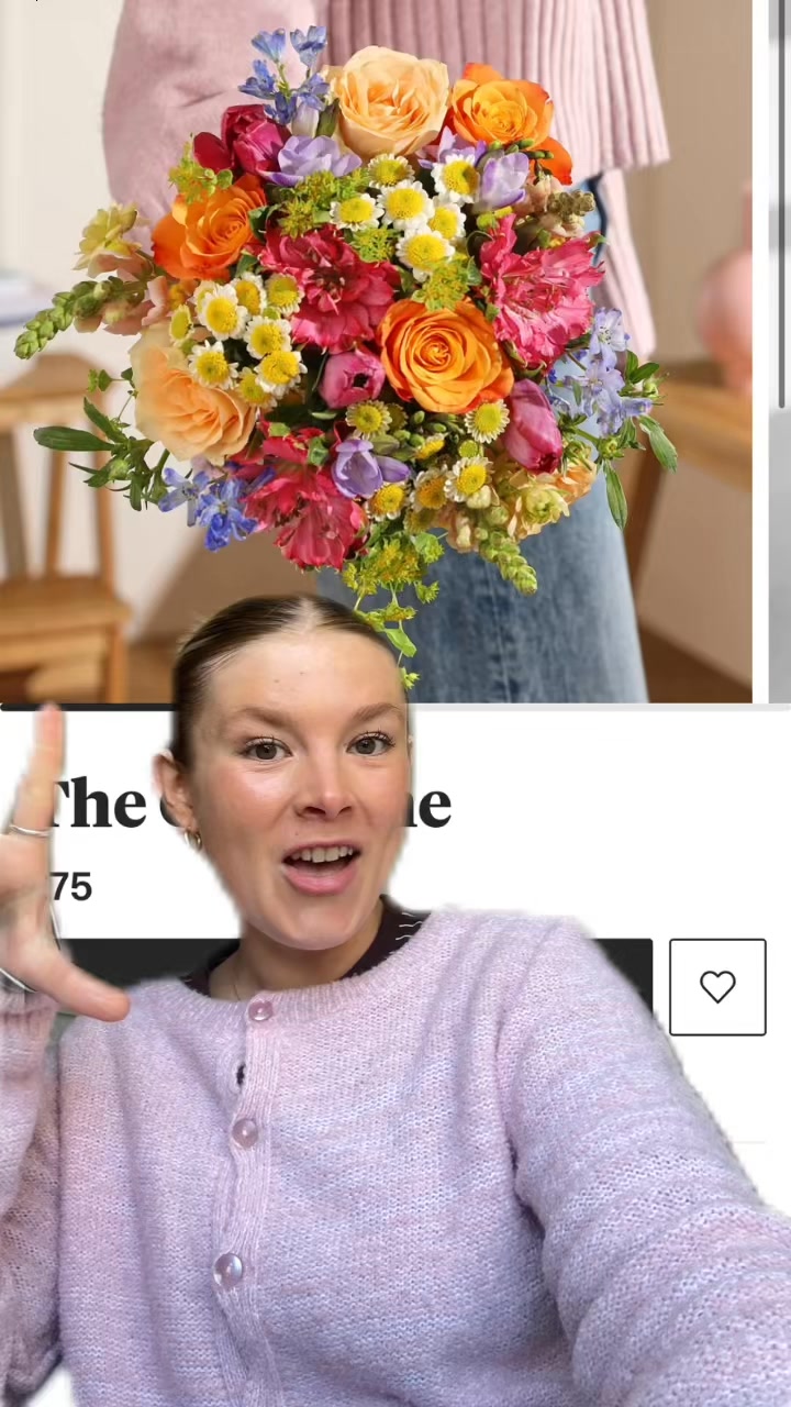 Bloom & Wild ad: £10 off your first order