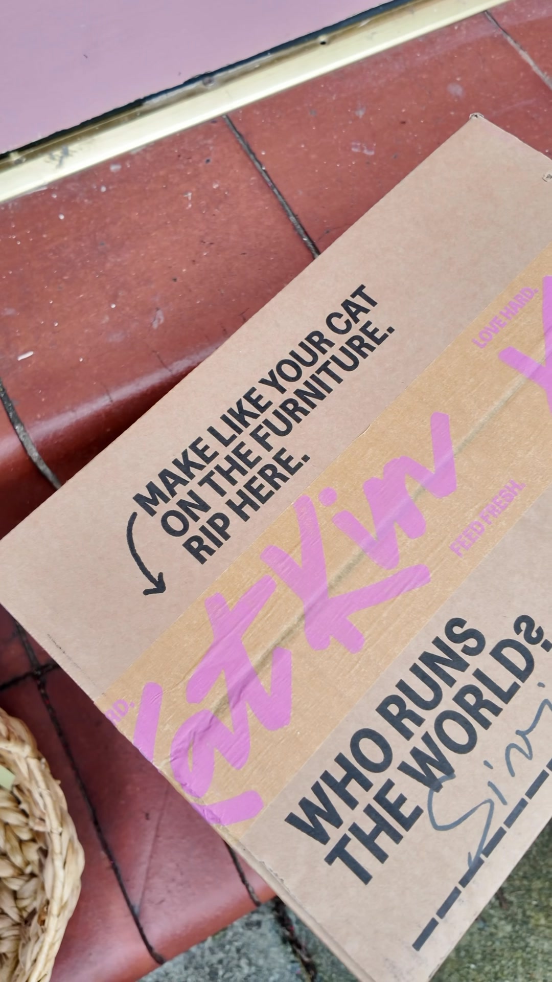 KatKin ad: 100% fresh meat for healthy cats