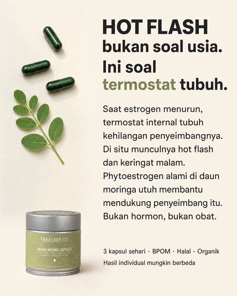 Treelogy ad: Efek Diam-Diam Menopause ke Mood