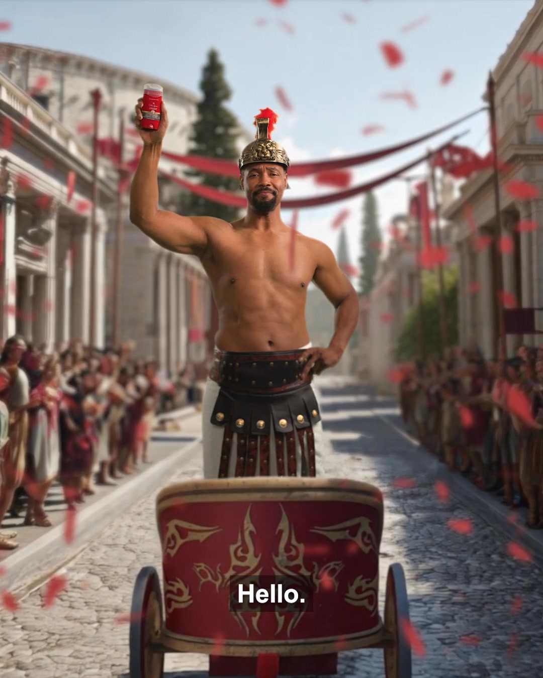 Old Spice ad: Leave a smell legacy with Old Spice.