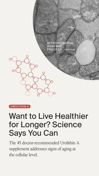 Timeline Longevity ad: No Other Supplement Does This
