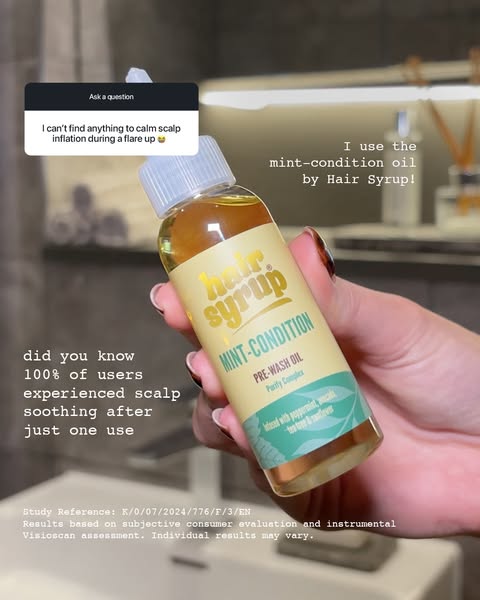 Hair Syrup ad: Longer hair, starting here 💫
