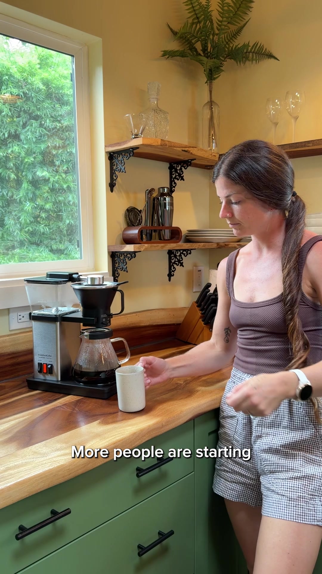Simply Good Coffee ad: 100% Plastic-Free Brewing!