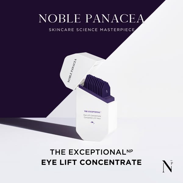 NOBLE PANACEA ad: Luxury Eye Care, Elevated