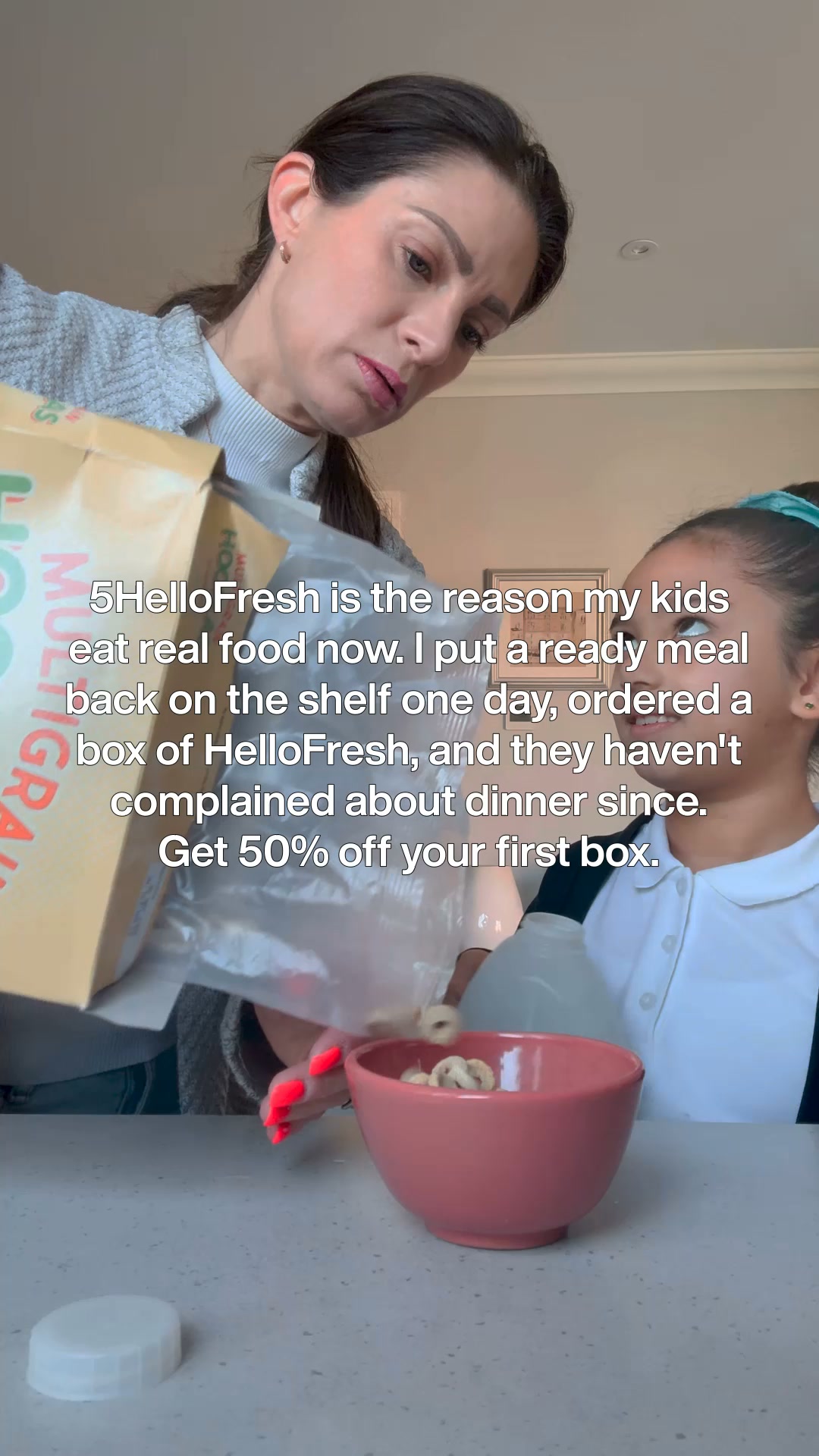 HelloFresh ad: Dinnertime sorted