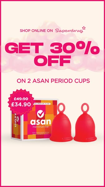 Asan Cup ad: Limited Time Only: Say Goodbye to Leaks