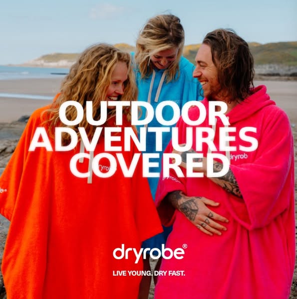 dryrobe ad: Sunshine-ready outdoor gear