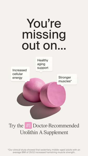 Timeline Longevity ad: #1 Dr Recommended Urolithin A