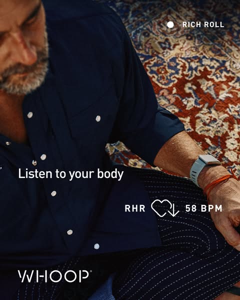 WHOOP ad: Know what your body needs