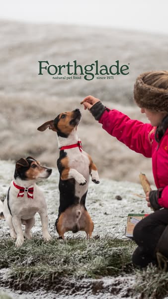 Forthglade Natural Pet Food ad: Naturally Nourishing Dog Food