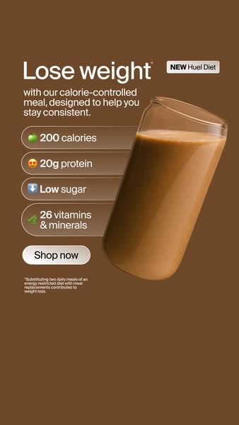 Huel ad: The weight-loss habit that sticks